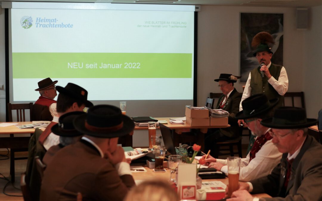 Aufbruchsstimmung auf der Vorständetagung des Trachtengau Niederbayern