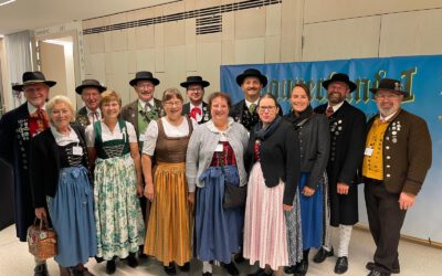 Teilnahme an der Versammlung des Bayerischen Trachtenverbandes in Altötting