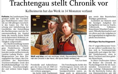 Trachtengau Niederbayern stellt seine 1.Chronik vor