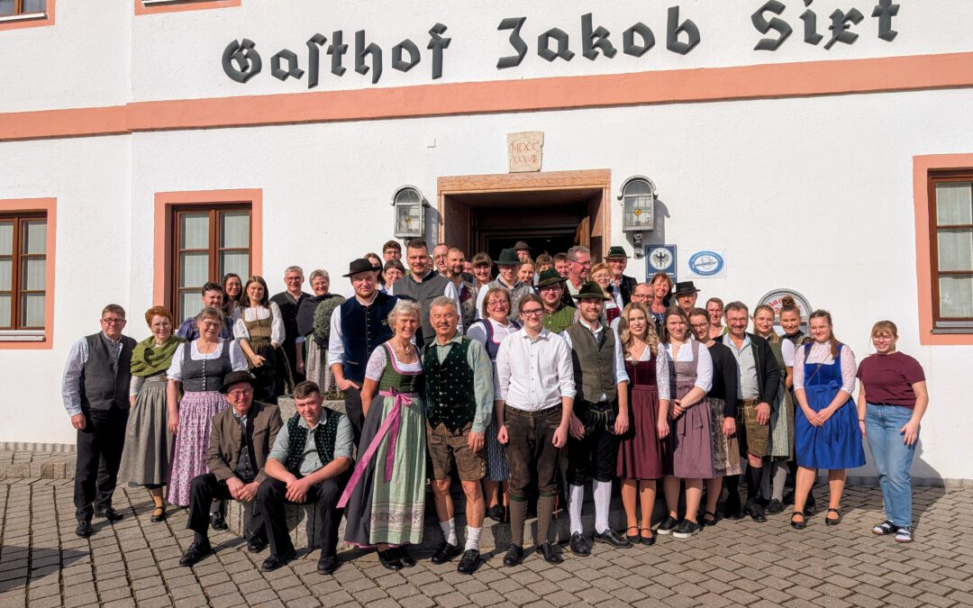 Vortänzerlehrgang des Trachtengaus Niederbayern