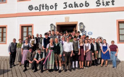Vortänzerlehrgang des Trachtengaus Niederbayern